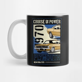 1970 Hemi Cuda Classic Car Mug